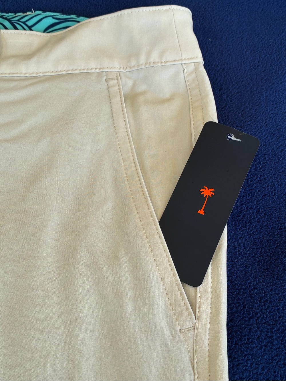 Margaritaville men’s 4-way stretch, quick dry hybrid Shorts 38W 7L - Picture 4 of 8
